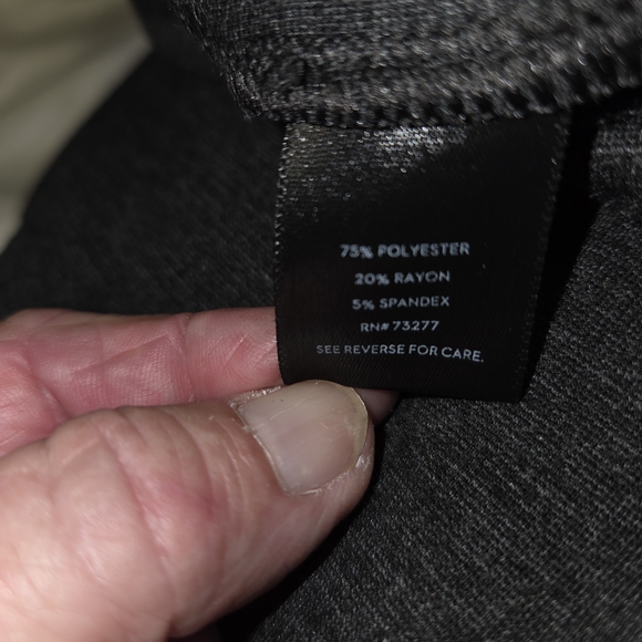 Simply Vera Vera Wang Gray Trousers - Picture 10 of 10